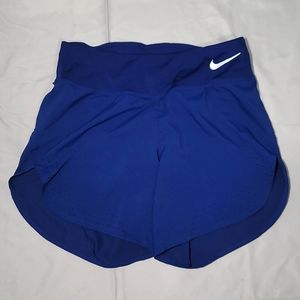 Nike Women's Flex Dri-FIT Eclipse 5" Running Shorts Blue XS
